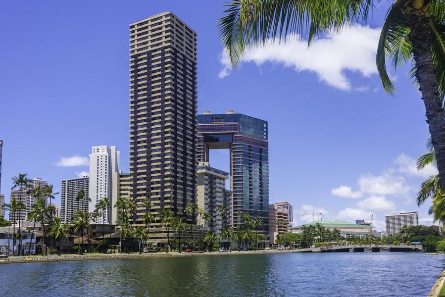 Hawaiian Monarch Penthouse 401 By Hawaii Ocean Club Apartment Хонолулу Екстериор снимка