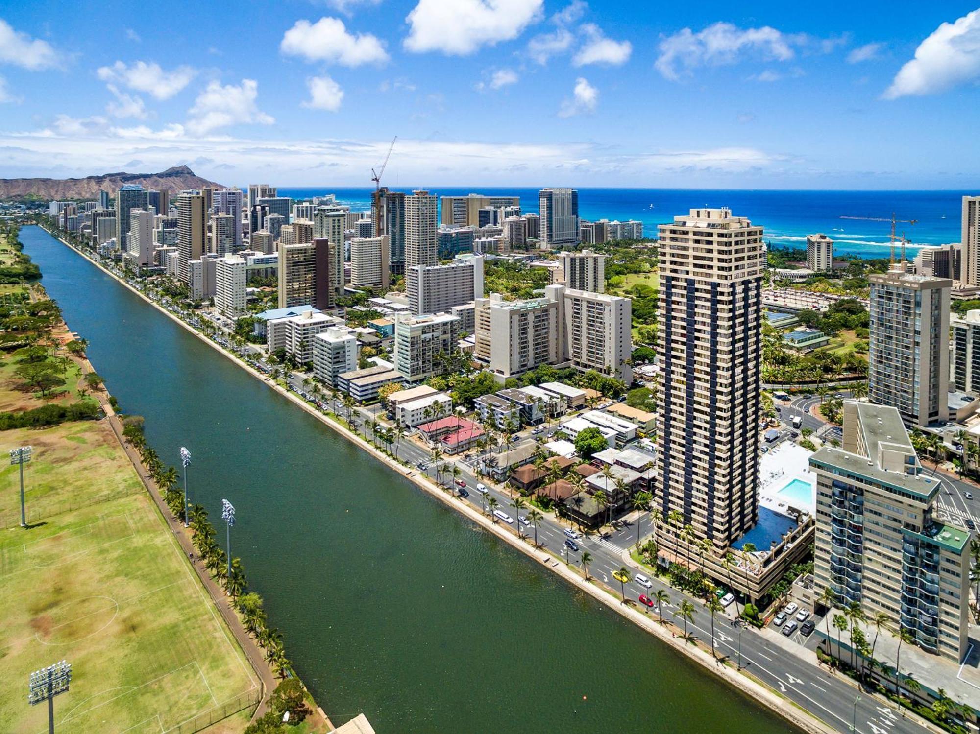 Hawaiian Monarch Penthouse 401 By Hawaii Ocean Club Apartment Хонолулу Екстериор снимка