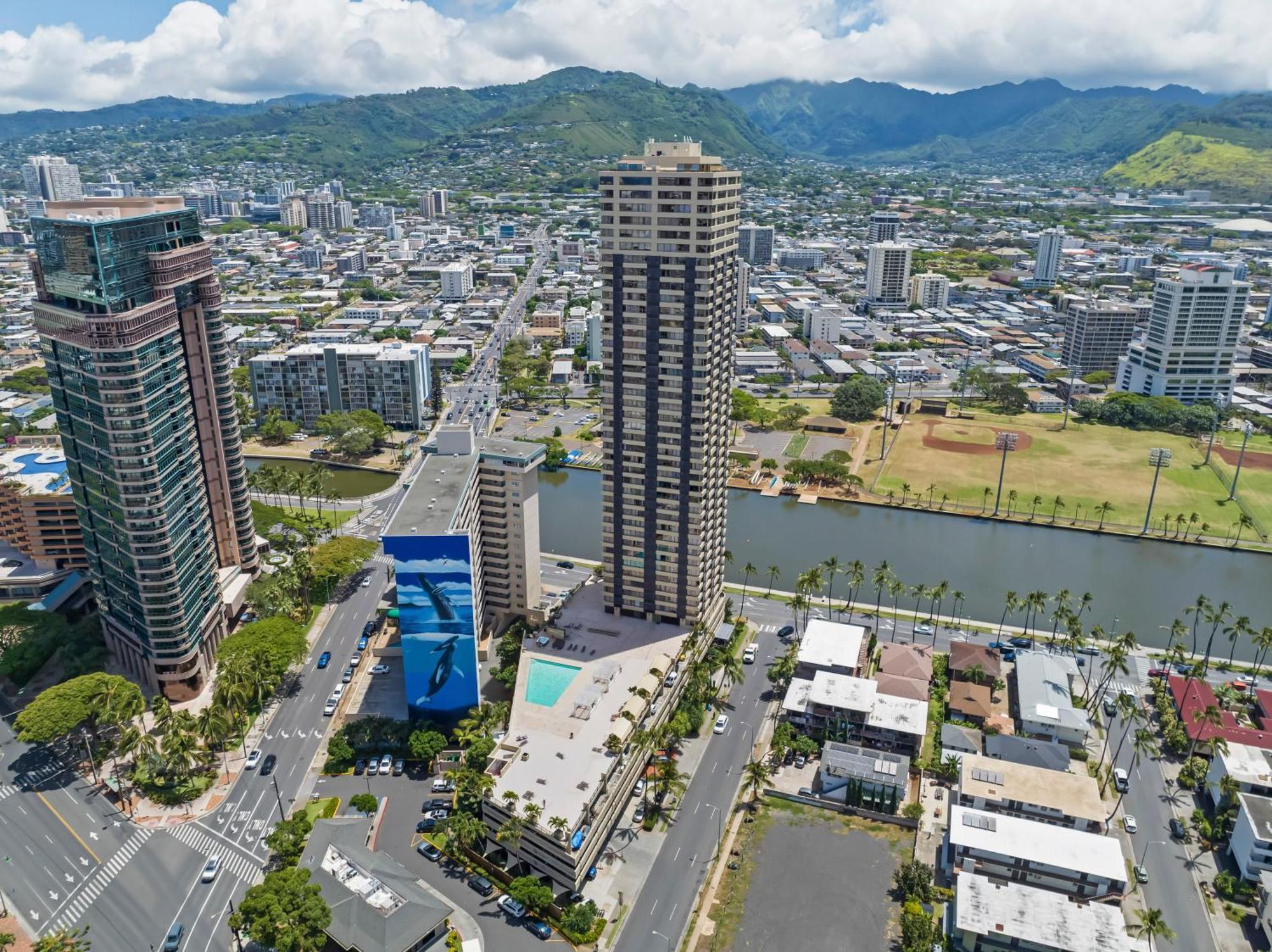 Hawaiian Monarch Penthouse 401 By Hawaii Ocean Club Apartment Хонолулу Екстериор снимка